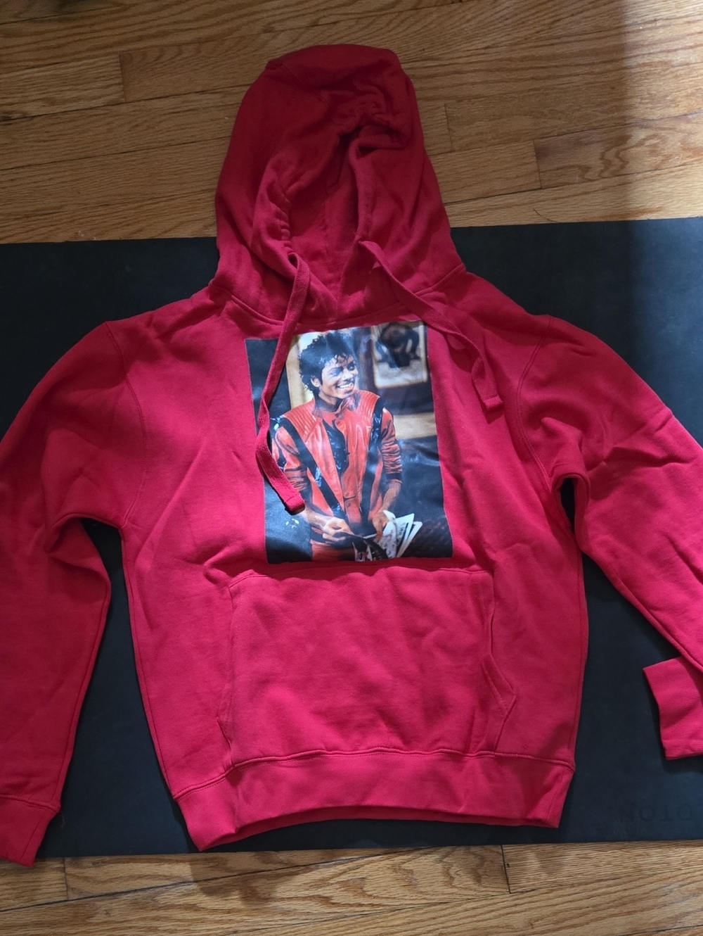 Red Michael Jackson Hooded Sweater - Unbranded